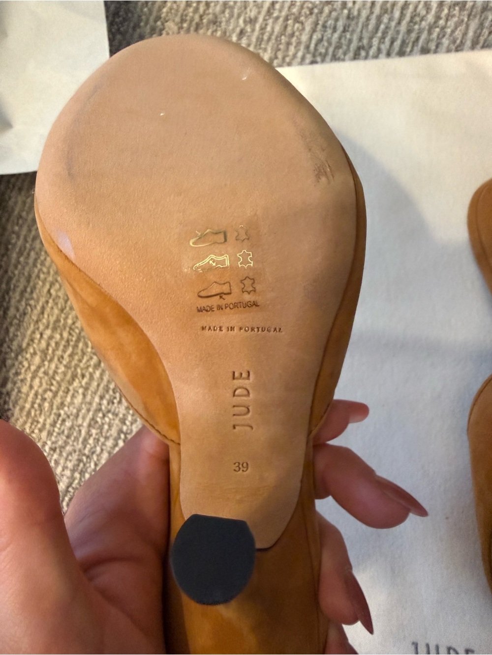 JUDE date suede mules - Picture 5 of 11